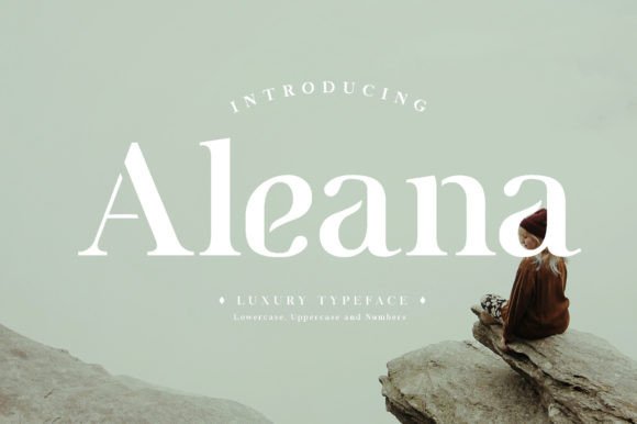 Aleana: A Romantic Script Font for Elegant Editorial Design