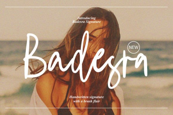 Badesra: A Signature Style Font That Elevates Small Business Branding