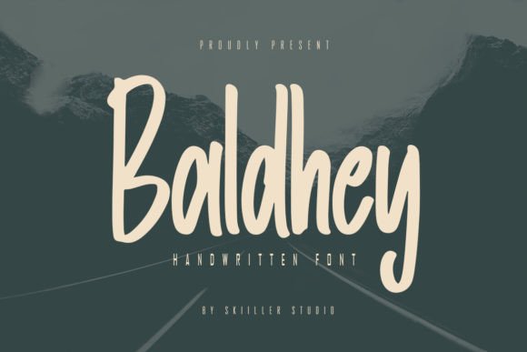 Baldhey: A Versatile Display Font for Crafters and Product Designers