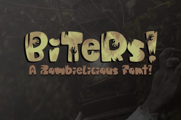 Biters Font: Adding Fun and Fright to Handmade Designs