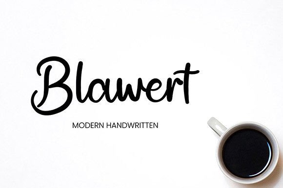 Blawert Font: A Modern Handwritten Typeface for Scroll-Stopping Digital Campaigns