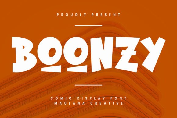 Boonzy: A Bold Display Font That Elevates Small Business Branding