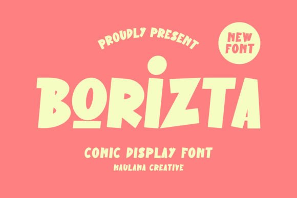 Borizta: A Bold Display Font for High-Impact Campaign Graphics