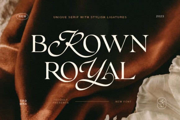 Brown Royal: A Stylish Serif Font for Modern Web Design Projects
