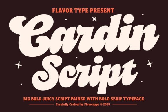 Cardin Duo: A Bold Display Font for Modern Web Design