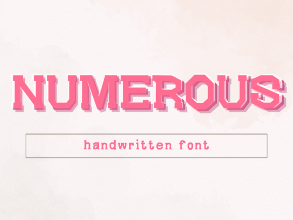 Designing with Numerous: A Quirky Display Font for Real Brand Projects