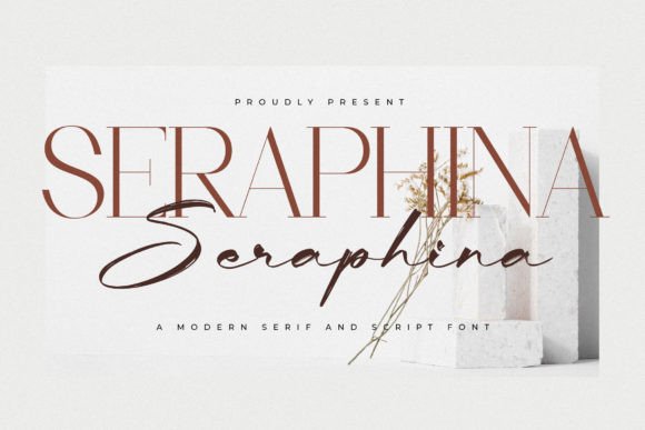 Elegance in Every Letter: Bringing Seraphina Font Duo to Life in My Handmade Shop