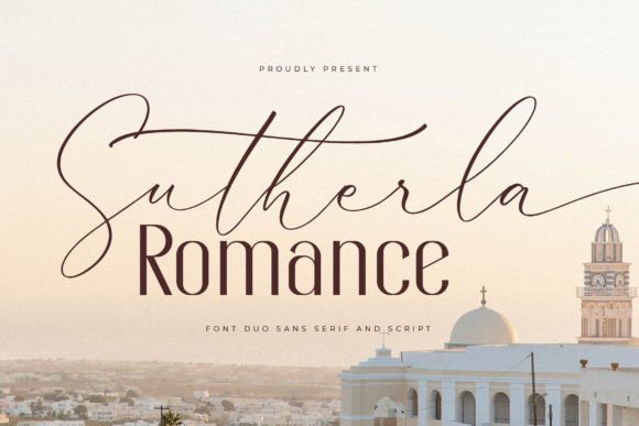 Elevating Campaigns with Sutherla Romance Font Duo