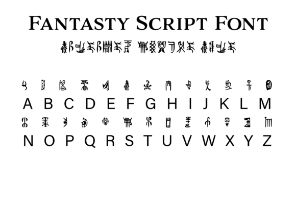 Fantasy Script 14: A Decorative Typeface for Digital Branding and Web Design
