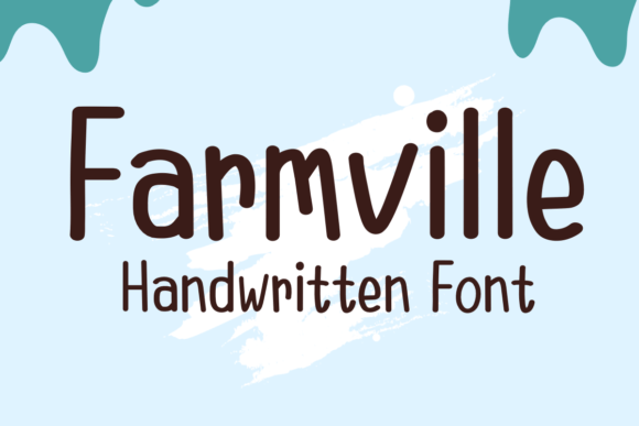 Farmville: A Sweet Handwritten Font for Crafters and Makers