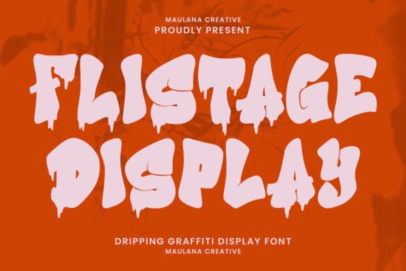 h1>Flistage: A Bold Graffiti Display Font for High-Energy Branding Projects