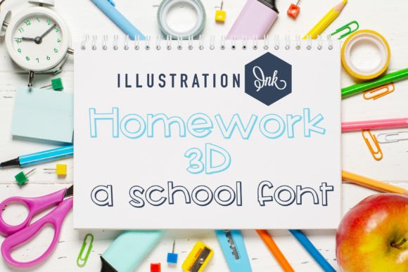 Homework 3D: The Playful Font That Powers Campaign Energy