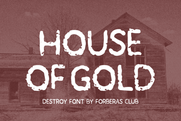 House of Gold Font Review: A Magical Touch for Modern Branding Projects