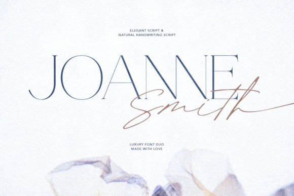 Joanne Smith: A Serif Font Duo That Elevates Campaign Typography
