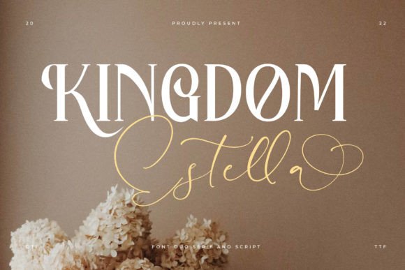 Kingdom Estella: A Modern Serif Typeface for Elegant Web Design