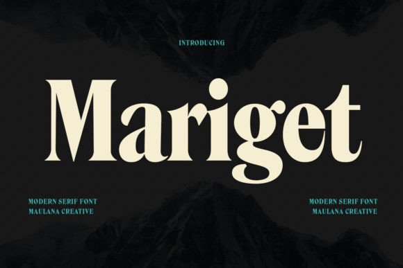 Mariget: How a Bold Serif Font Transformed My Campaign Visuals