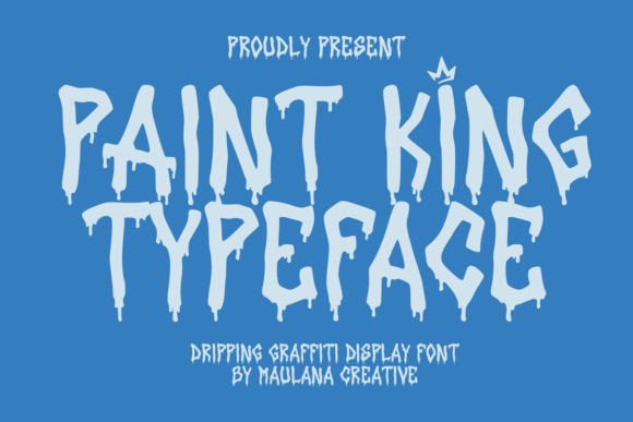 Paint King: A Bold Display Font That Elevates Small Business Branding