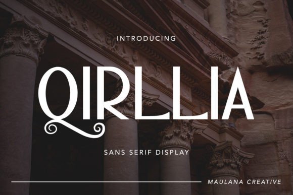 Qirllia: A Bold, Expressive Sans Serif for Editorial Impact