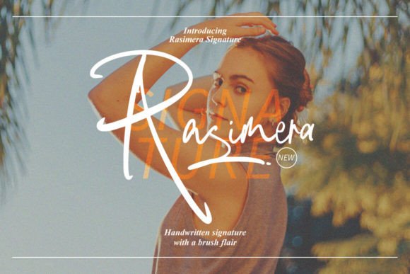 Rasimera: A Handmade Script Font for Crafters and Product Designers