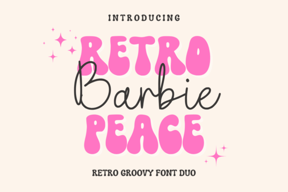 Retro Barbie Peace: A Maker’s Guide to Using This Playful Display Font