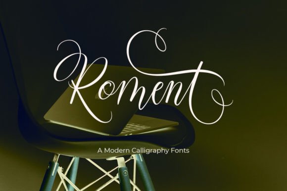 Roment: A Modern Script Font That Elevates Editorial Design