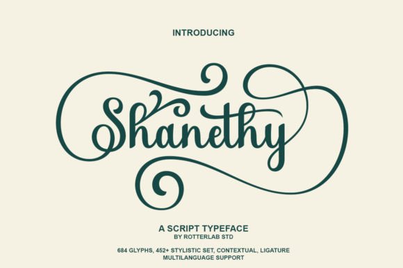 Shanethy: A Fresh Handwritten Font for Modern Web Design Projects