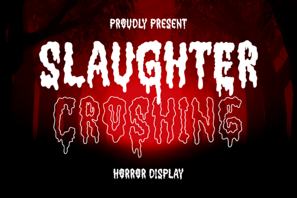 Slaughter Croshing: A Bold Display Font for High-Impact Branding