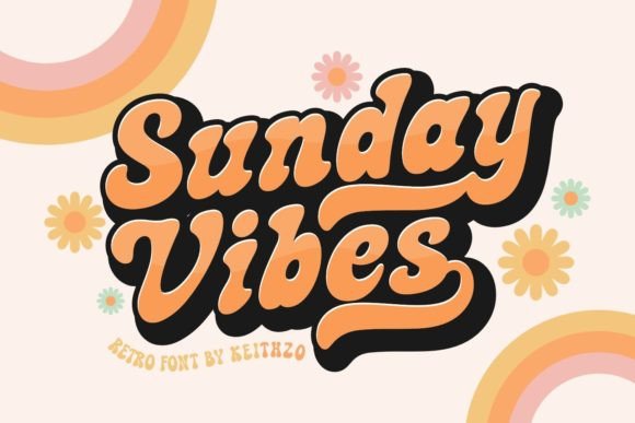 Sunday Vibes Font: Elevate Your Brand with a Retro, Handwritten Look
