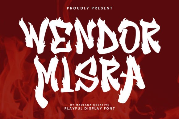 Wendor Misra: A Bold, Fun Display Font for Creative Branding Projects